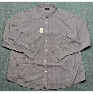 UNTUCKit Albarifio WF Shirt Mens 3XL Multicolor Plaid Long Sleeve Button Up New